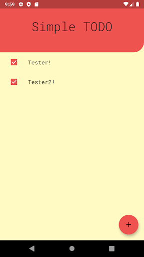 Simple ToDo List! Screenshot 3 - AppWisp.com