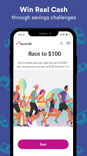 SaverLife: Accelerate Savings Screen 2