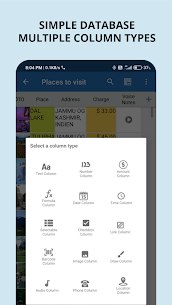Table Notes – Pocket database & spreadsheet editor 5