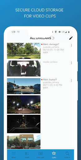 Owlcam Video Security Dash Cam Screenshot 4 - AppWisp.com