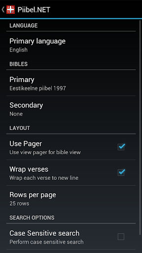 Piibel.NET Screenshot