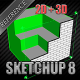 Learn Sketchup 8 for beginner icon