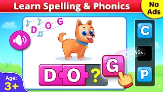 Game screenshot Spelling & Phonics: Kids Games mod apk