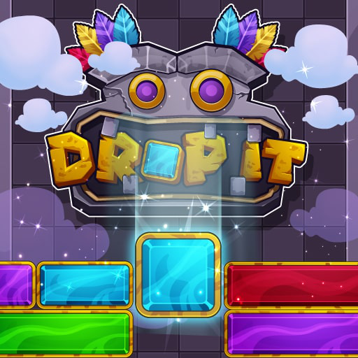 Drop it Puzzle Score Challenge logo