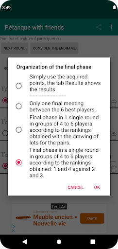 Petanque with friends