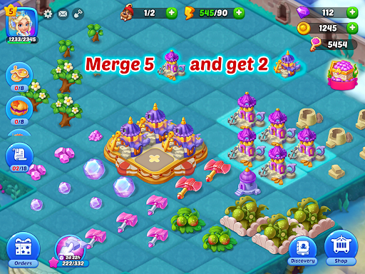 Merge Legend-Atlantis Mermaid apkpoly screenshots 14