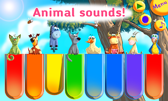 Baby Zoo Piano with Music for Toddlers and Kids