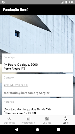 Fundação Iberê Screen 3