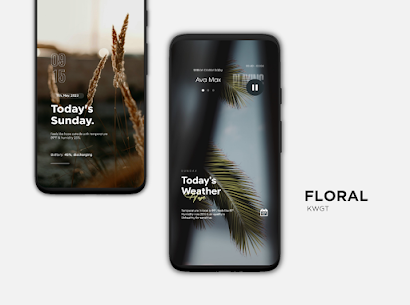 Floral KWGT APK (Patched/Full) 5