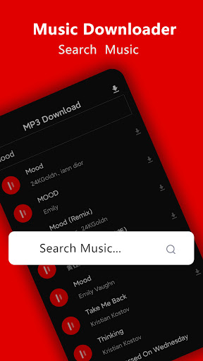 music Downloader-Download  MP3 Screenshot 1 - AppWisp.com