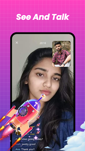 Vimet - Online Video Call Screen 2