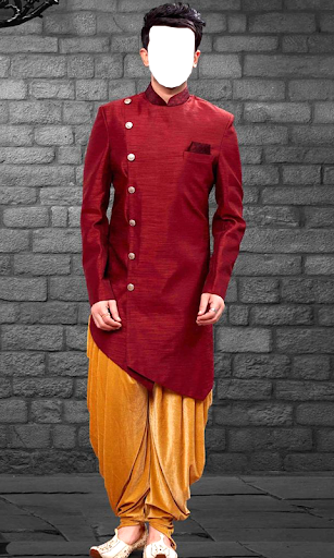 Men Sherwani Photo Editor Screen 3