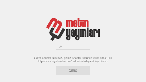 Android application Metin Yayınları Kütüphane screenshort