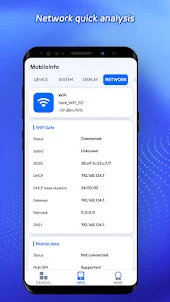 MobileInfo-View Device Info