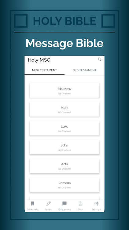 Message Bible: offline version - 1.1 - (Android)