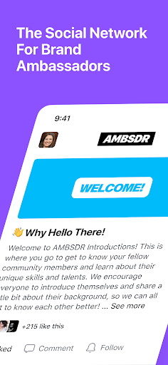 Android application AMBSDR screenshort