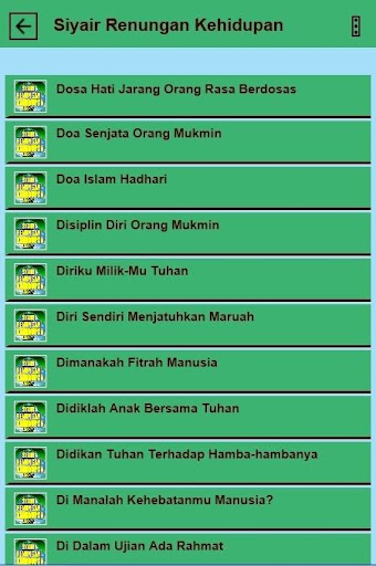 Syair Renungan Kehidupan Lengkap