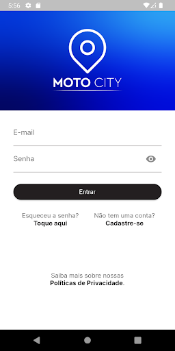 Android application MotoCity Driver screenshort