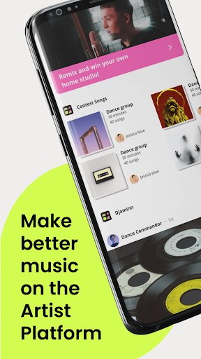 Android application Djaminn: Make Music Together screenshort