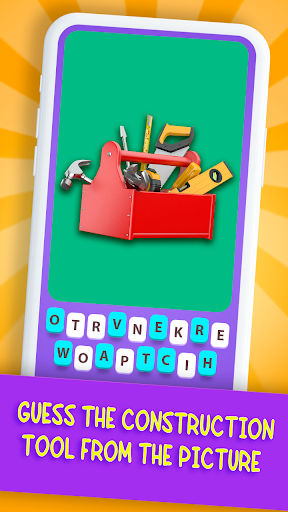 Android application Guess the construction tool screenshort