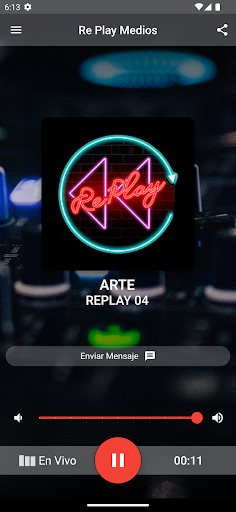 Android application Re Play Medios screenshort