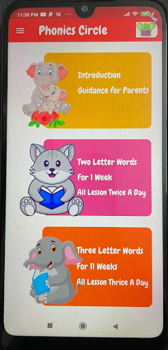 Phonics Circle Pro Screen 3