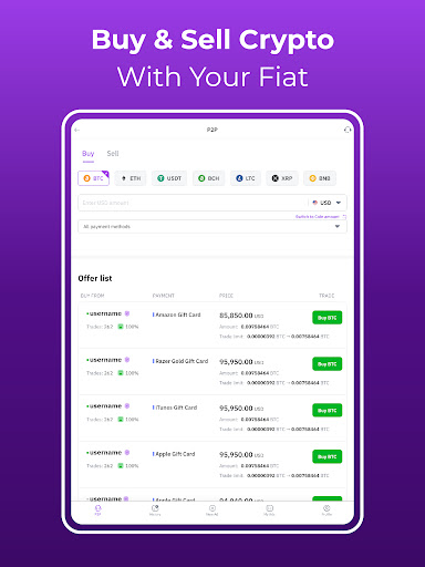 Screenshot of Remitano - Buy & Sell Bitcoin