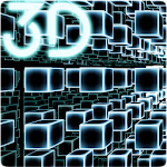 Cover Image of Download Infinity Parallax Cubes 3D Liv  APK