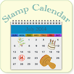 Cover Image of डाउनलोड Stamp Calendar(スタンプ カレンダー)  APK