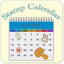 תמונת סמל Stamp Calendar(スタンプ カレンダー)