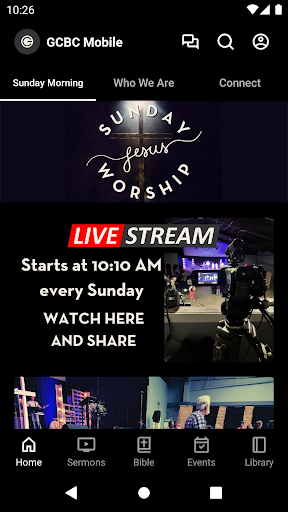 Android application Grace Covenant Baptist Church screenshort