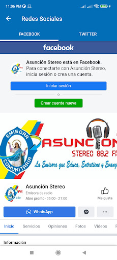Asunción Stereo 88.2 FM Screen 3