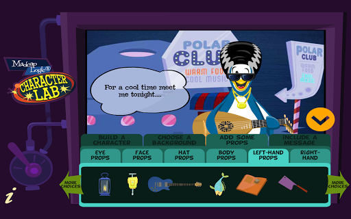 Character Lab Screen 3