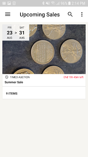 Android application Midwest Auctions screenshort