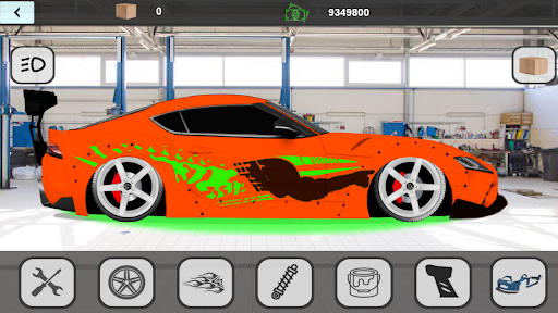 Android application Supra Tuning Pursuit screenshort
