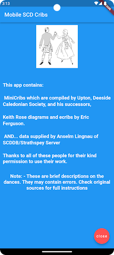 Android application Mobile SCD Cribs screenshort