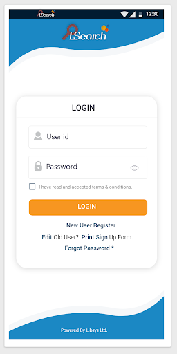 Android application LSearch screenshort