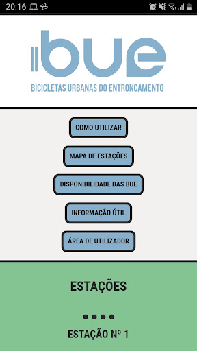 Android application BUE screenshort
