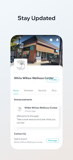 White Willow Wellness Center Screen 3