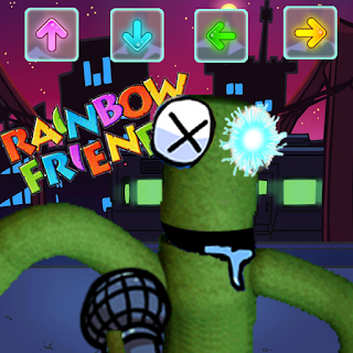 App FNF Green Rainbow Friends Mod Android game 2022 
