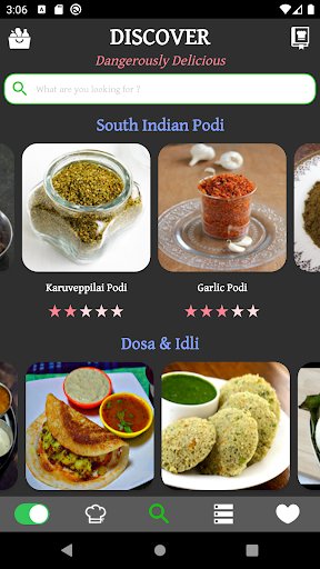 Android application VisFull Kitchen screenshort