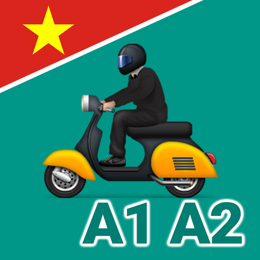 Thi bằng lái xe máy GPLX A1 A2 logo