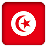 Selfie with Tunisia flag icon
