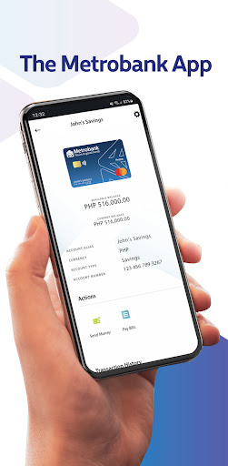 Android application Metrobank App screenshort