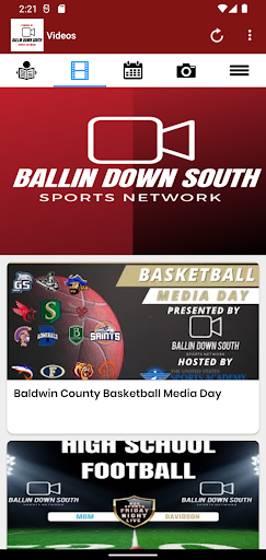 Android application BDS Sports Network screenshort