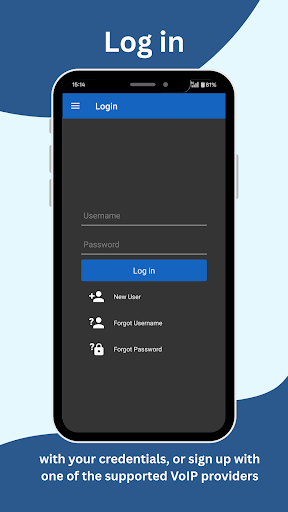 Screenshot of MobileVOIP international calls