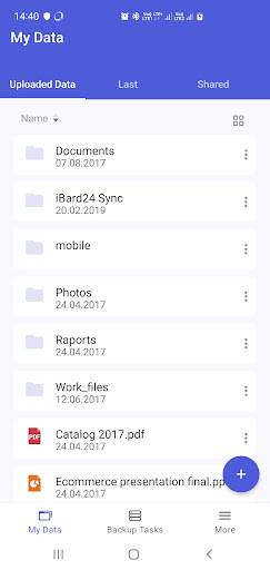 Android application Comarch IBARD screenshort