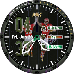 M2K Hybrid Watch Face - Screenshot Image