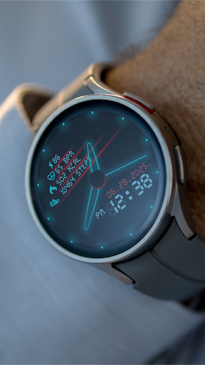 Neon clock screenshot 5