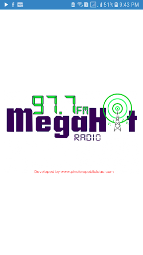 Android application MegaHit Radio 97.7 FM screenshort